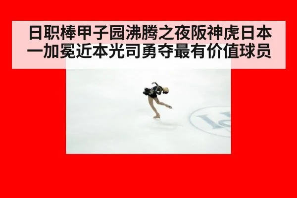 日职棒甲子园沸腾之夜阪神虎日本一加冕近本光司勇夺最有价值球员