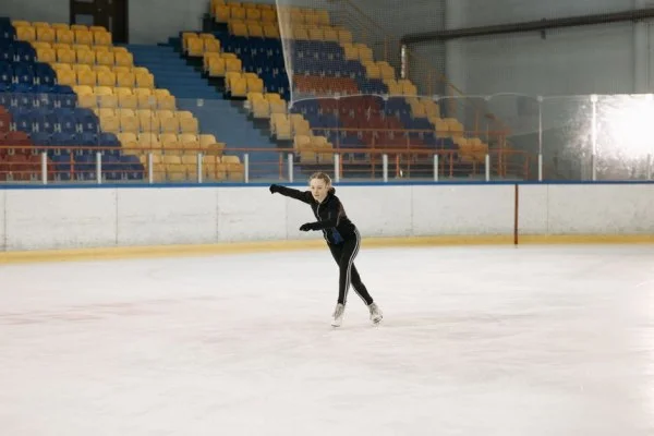 winter sports athlete